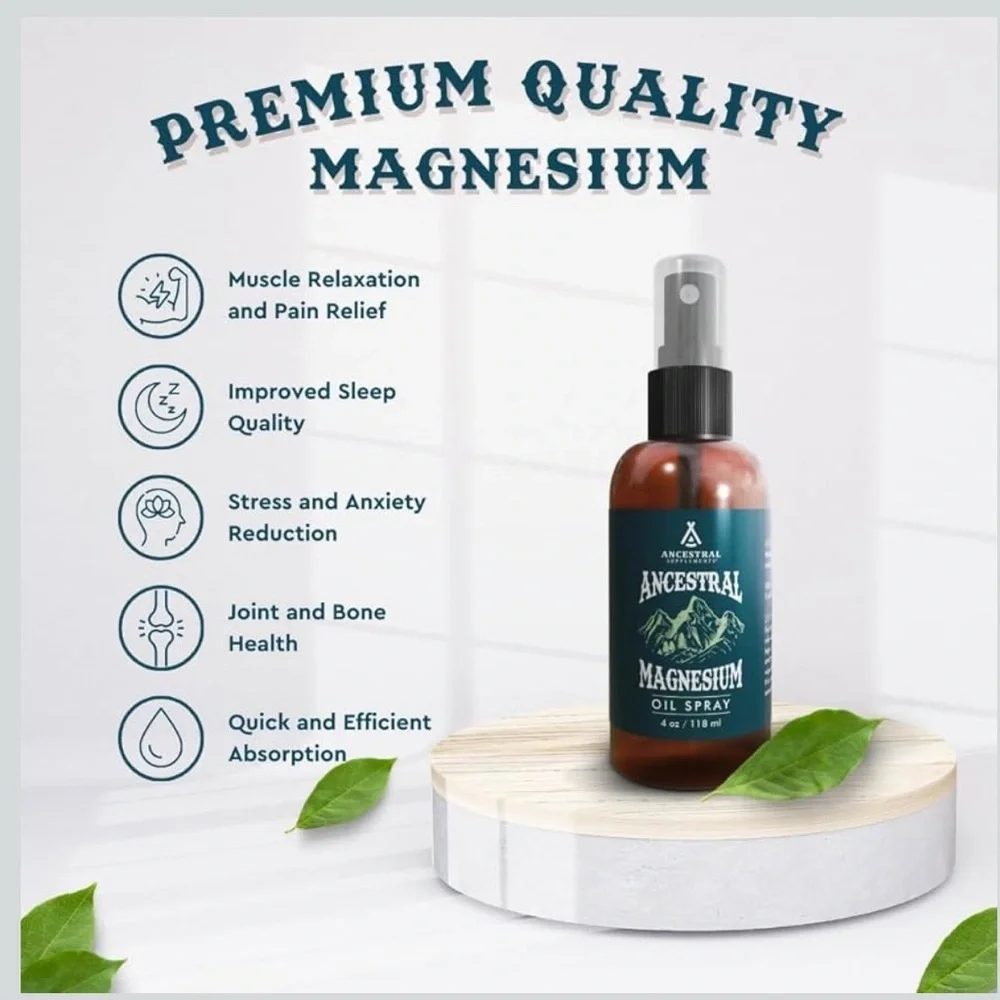 Magnesium Oil Spray - Brown